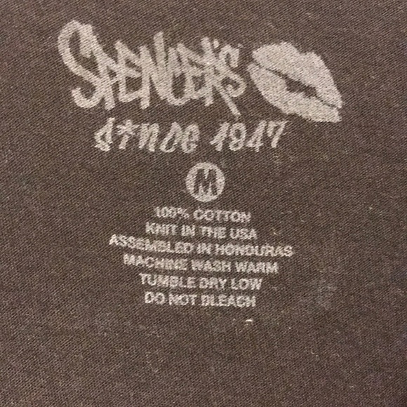 Spencer’s Shit Girls Say Graphic Tee - Picture 2 of 3